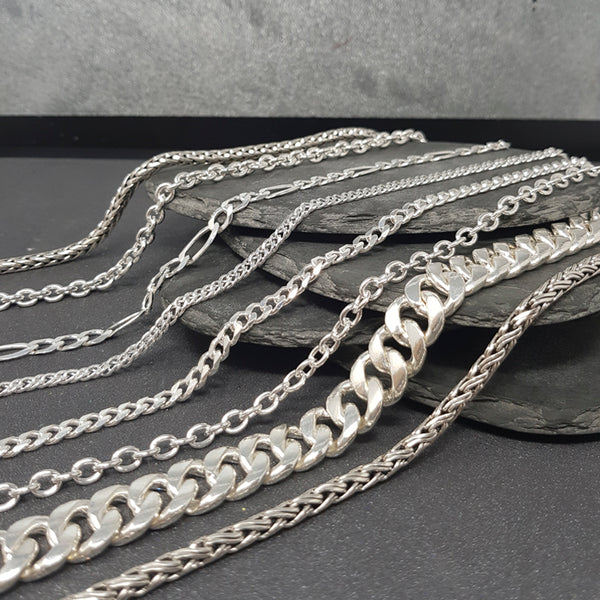 Different Types of Silver Chains
