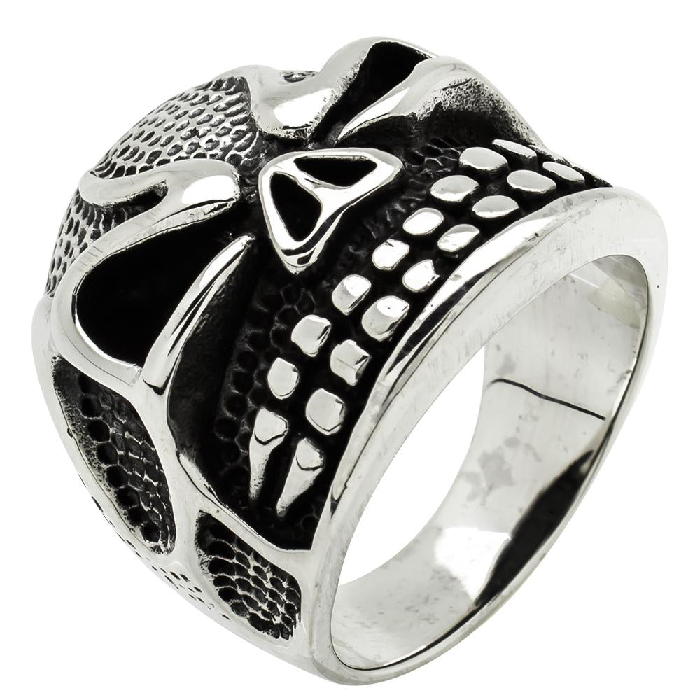 Angry monster ring for biker