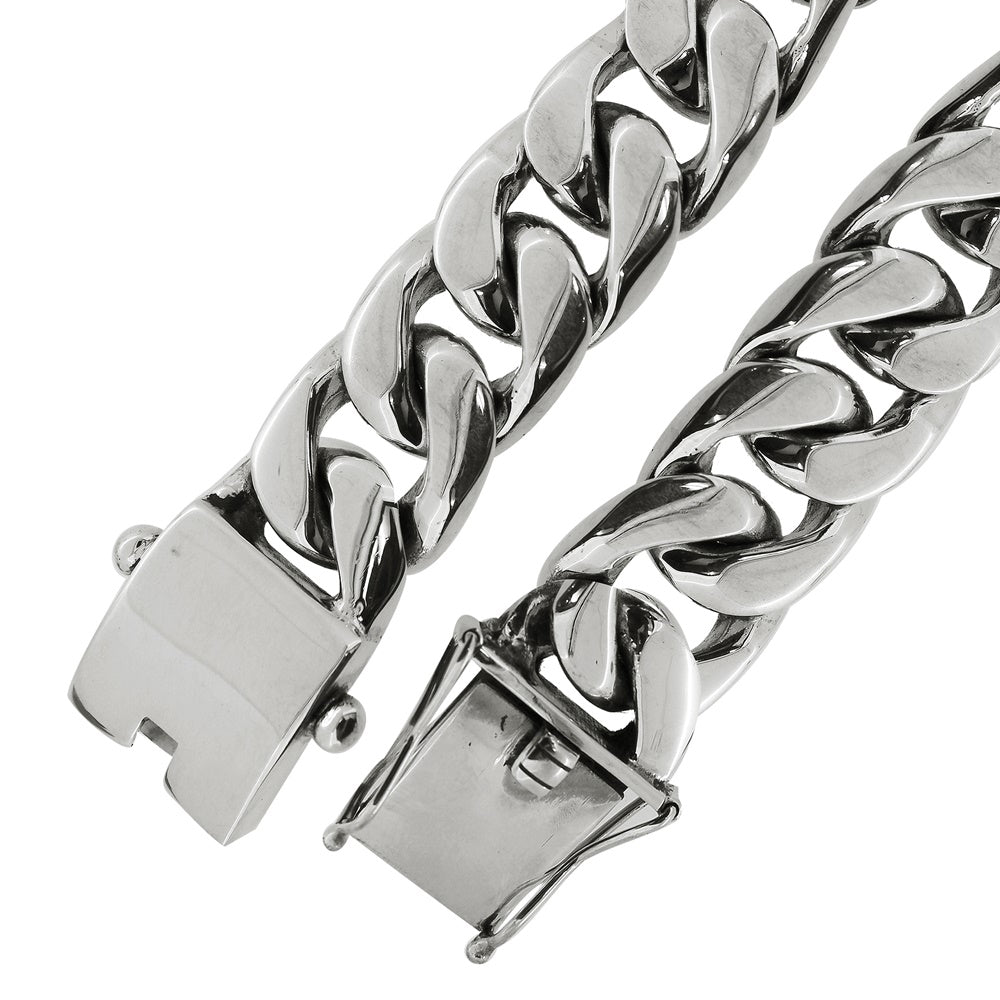 Biker Silver Bracelet