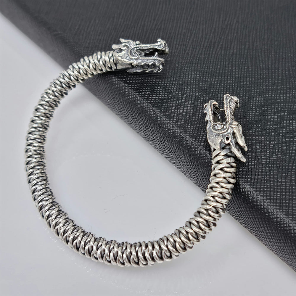 Men's silver bangle