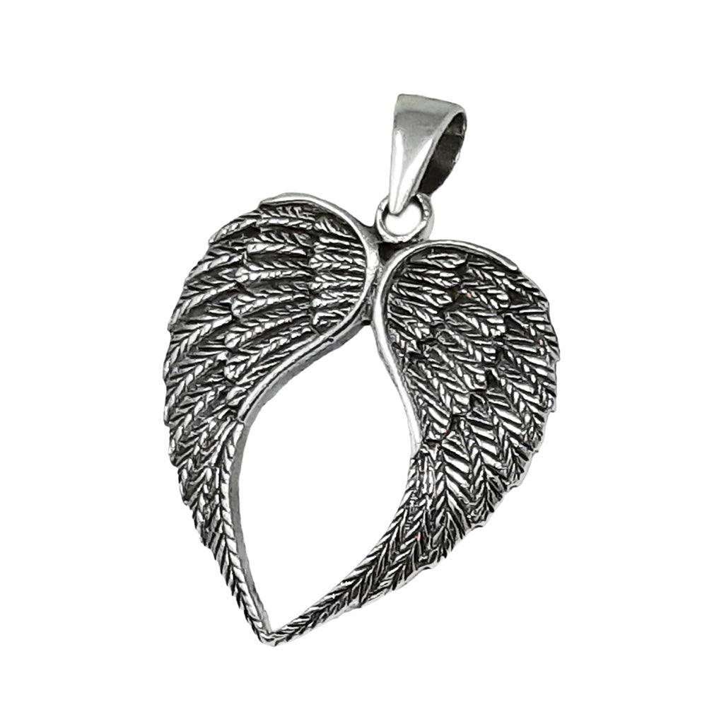 Women's 925 Sterling Silver Angel Wings Pendant