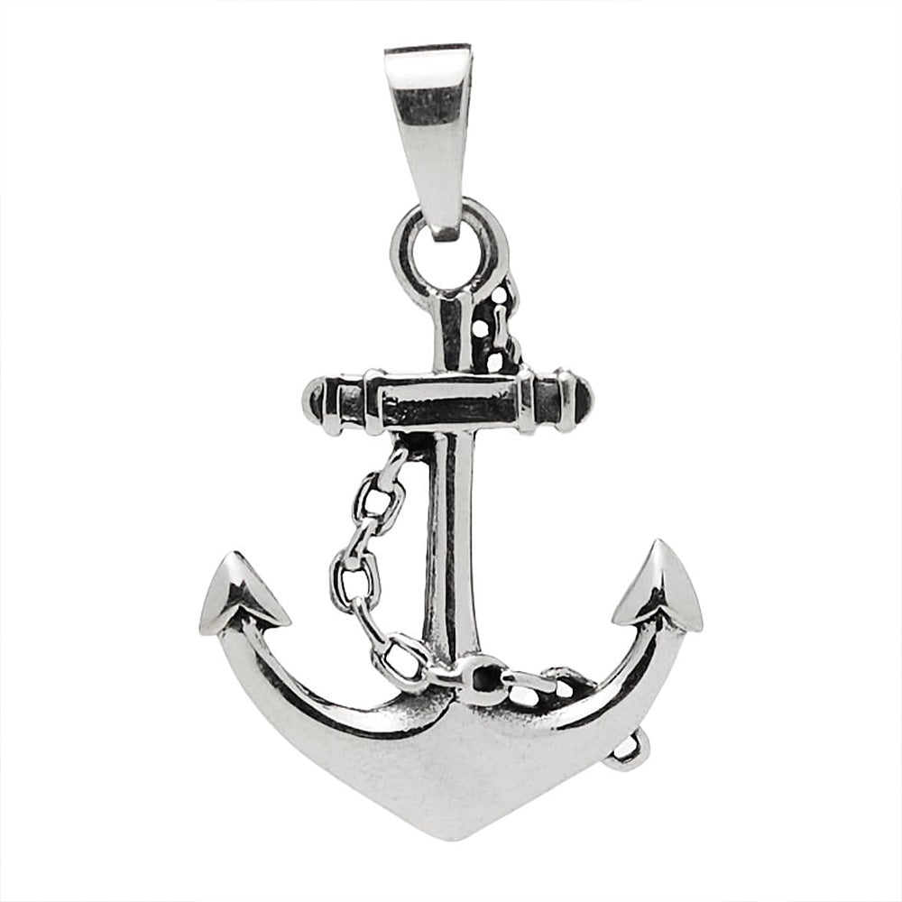 Men and Women's 925 Silver Anchor Pendant