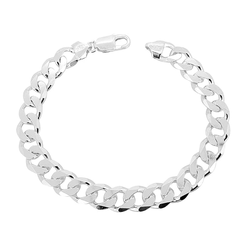 Women's 9.2mm Silver Bracelet