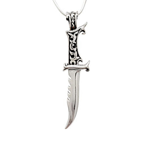 sterling silver dagger viking pendant for men and women