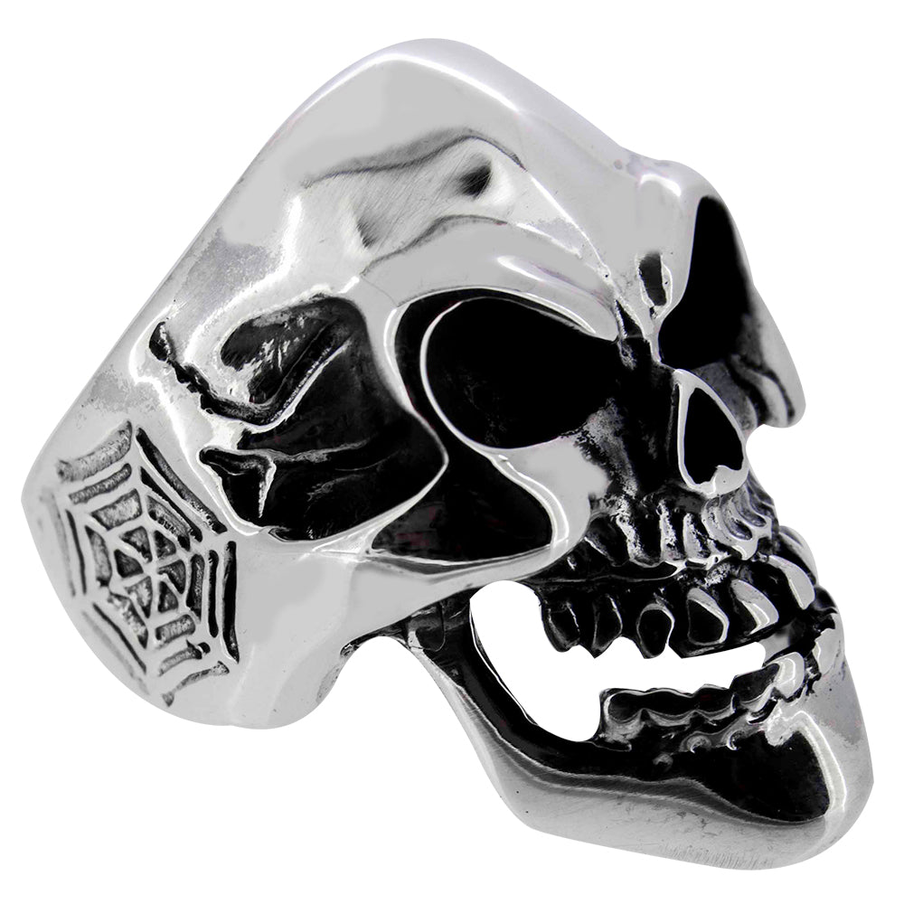 Skull Biker Rock Ring